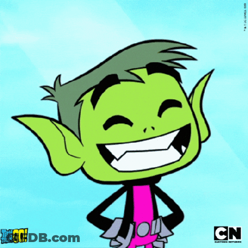 Teen Titans Go Laughing Beast Boy GIF