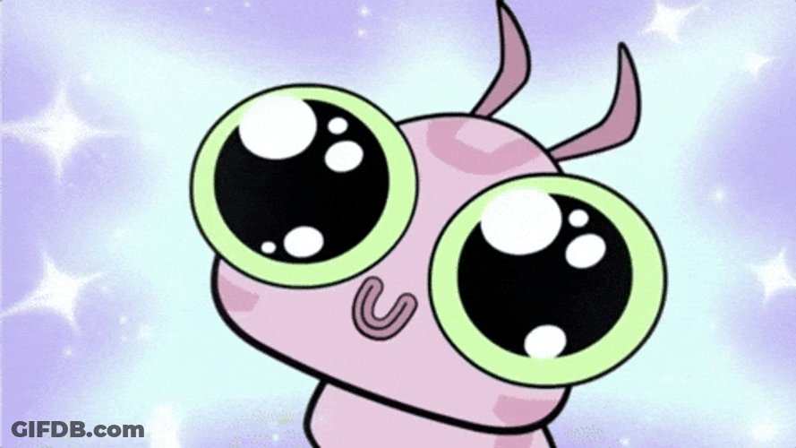 Teen Titans Go Silkie Round Shining Eyes GIF