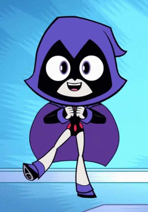 Teen Titans Raven Dancing GIF