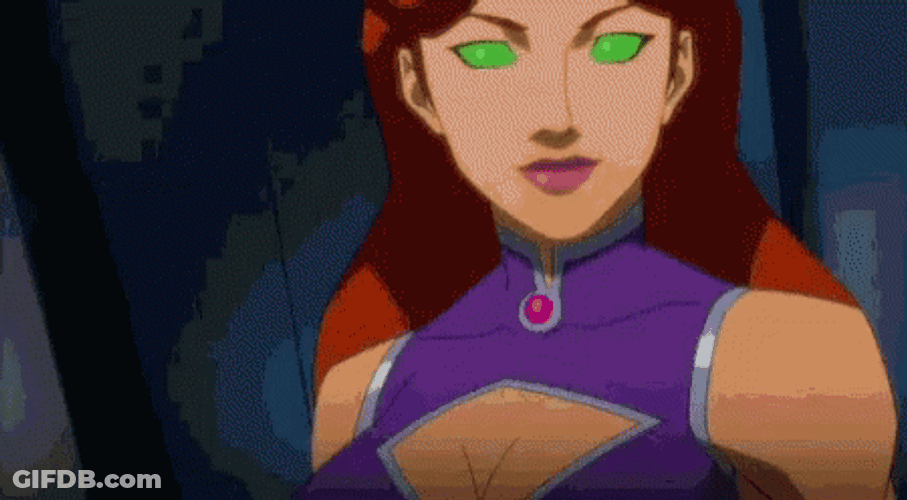 Teen Titans Starfire GIF