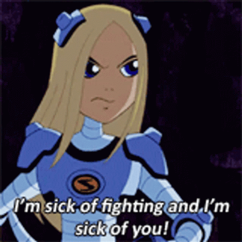 Teen Titans Terra Sick Of You GIF