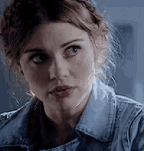 Teen Wolf Holland Roden Disappointed Sad Reaction GIF