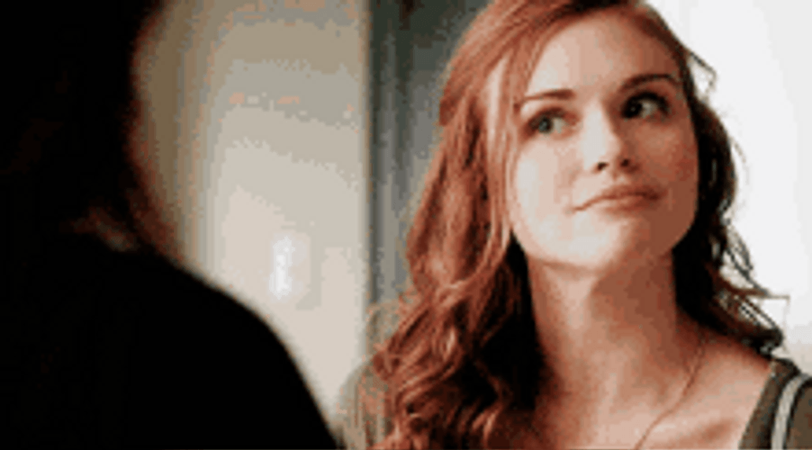 Teen Wolf Holland Roden Suspicious Smile GIF