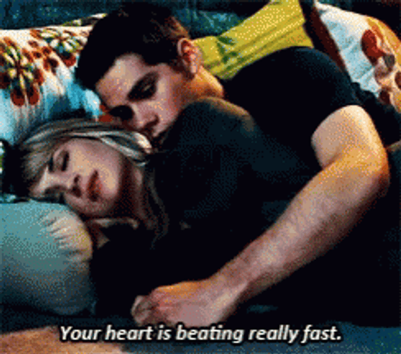 Teen Wolf Stiles Stilinski Heart Pumping Fast GIF