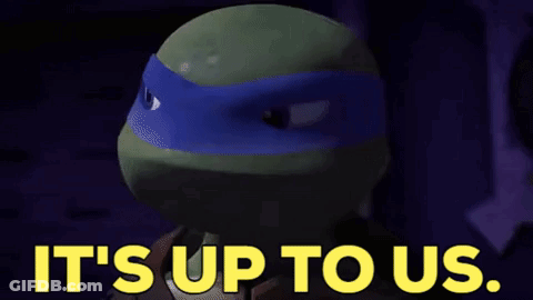Teenage Mutant Ninja Turtle It's Up To Us GIF