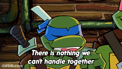 Teenage Mutant Ninja Turtle Nothing We Can't Handle GIF
