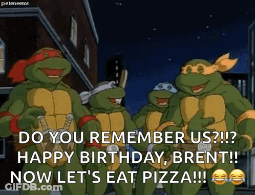 Teenage Mutant Ninja Turtles Standing On Street GIF