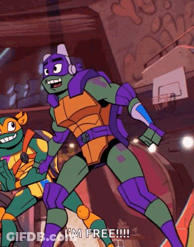 Teenage Mutant Ninja Turtles Starring Elias Koeas GIF