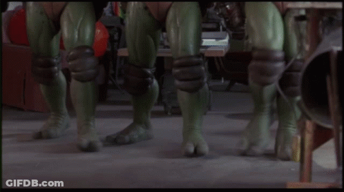 Teenage Mutant Ninja Turtles Starring Elias Koeas GIF