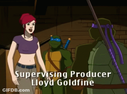 Teenage Mutant Ninja Turtles Supervising Producer Lloyd Goldfine GIF