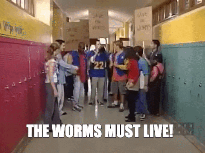Teenage School Rally GIF