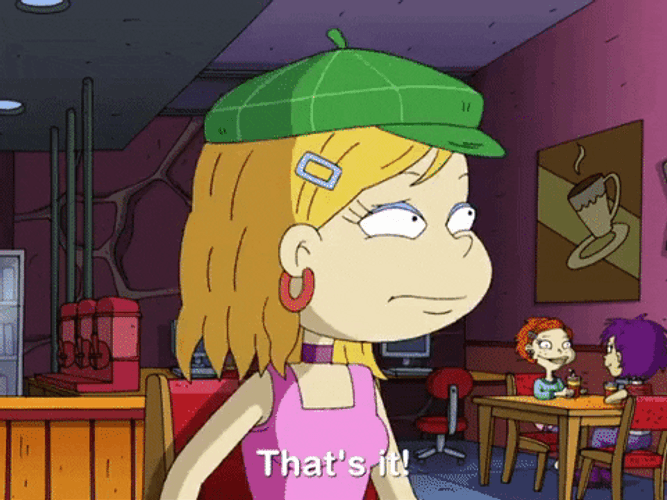 Teenager Angelica Pickles That's It GIF