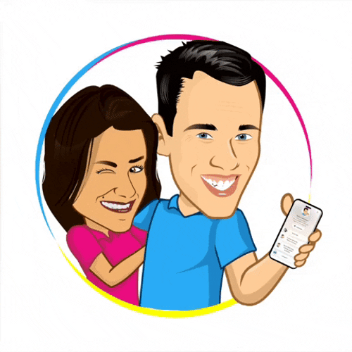 Telegram Couple Sticker Animation GIF