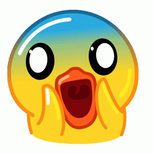 Telegram Utya Duck Shocked GIF