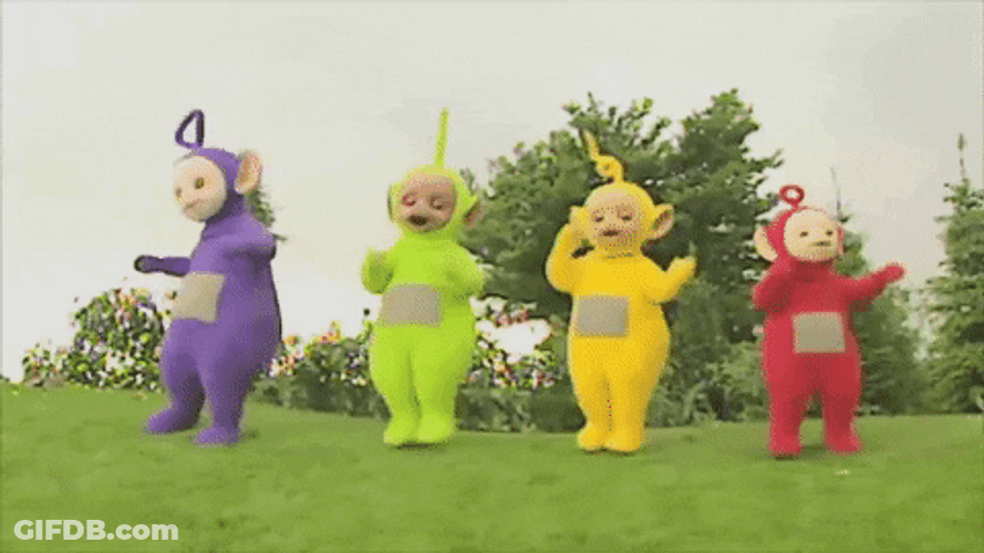 Teletubbies Cute Dance GIF