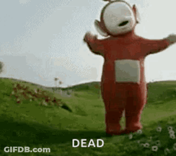 Teletubbies Dead Faint GIF