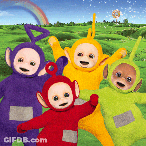 Teletubbies Happy Jumping GIF