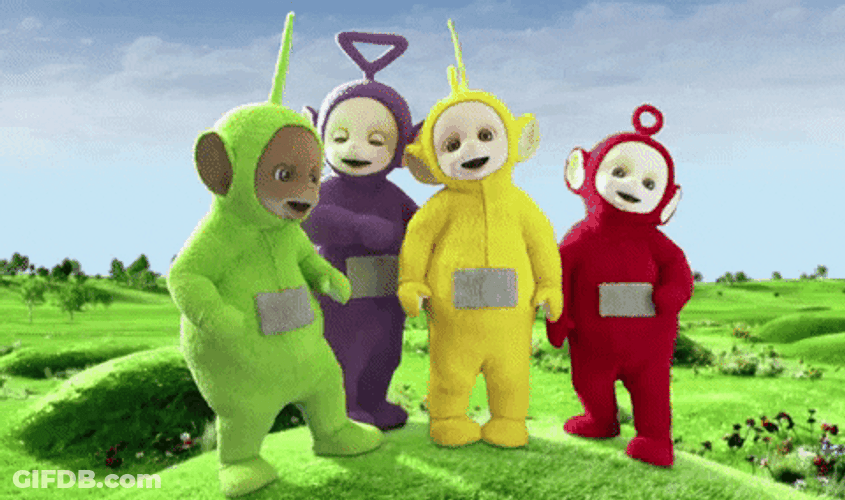 Teletubbies Laa-Laa Antenna Light GIF