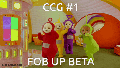 Teletubbies With Caption CCG # 1 GIF
