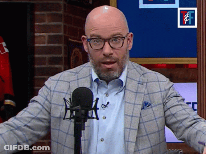 Television Host Tim Micallef Shaking My Head Reaction GIF