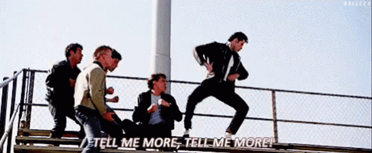 Tell Me More Grease Dance GIF
