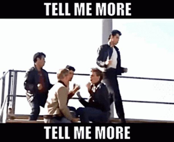 Tell Me More Summer Nights GIF