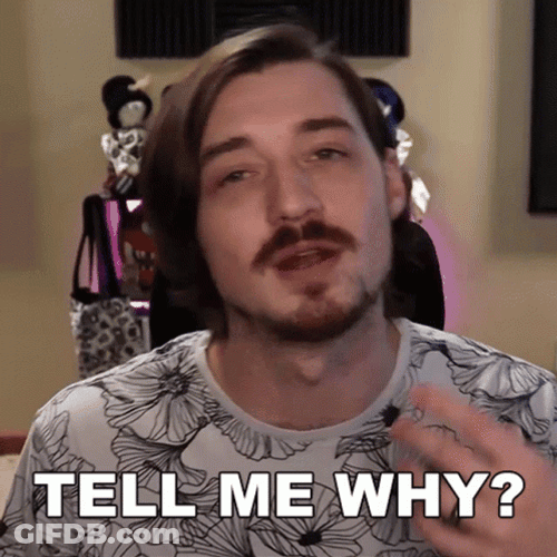 Tell Me Why Aaron Brown GIF