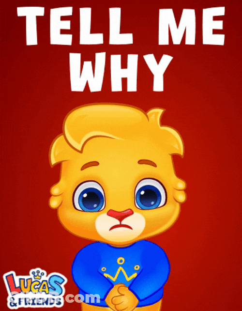 Tell Me Why Lucas Lion GIF