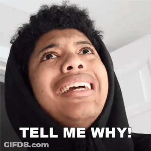 Tell Me Why Man Closeup GIF