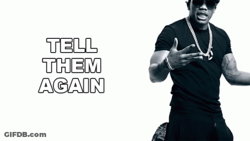 Tell Them Again Text GIF