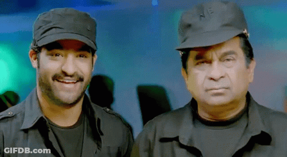 Telugu Adhurs Brahmandam And N.T. Rama GIF