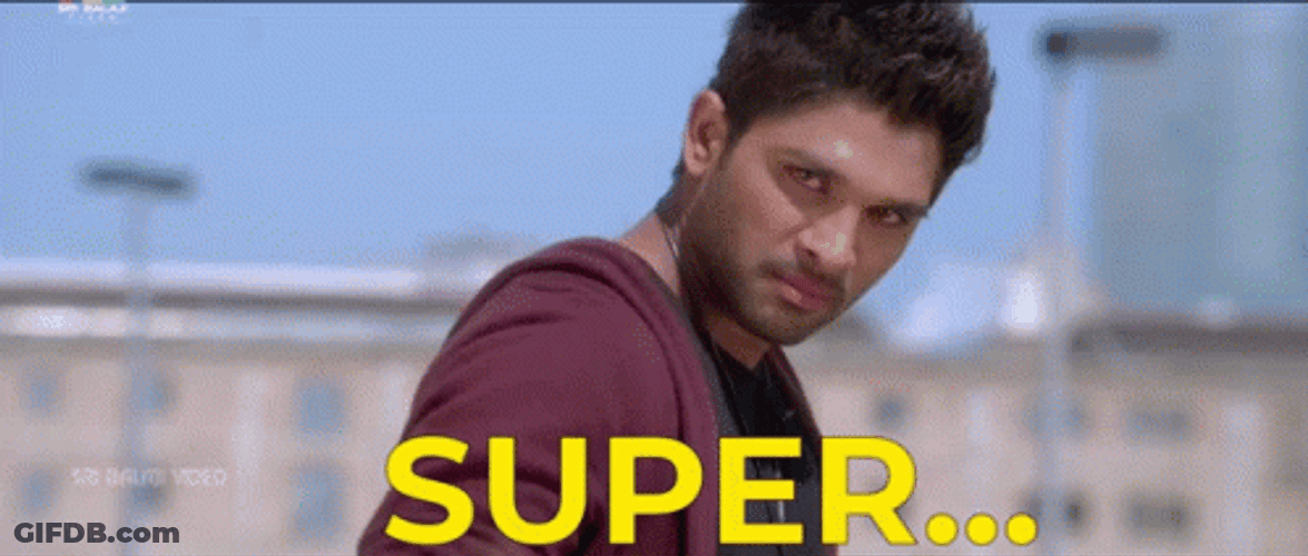 Telugu Allu Arjun Super GIF