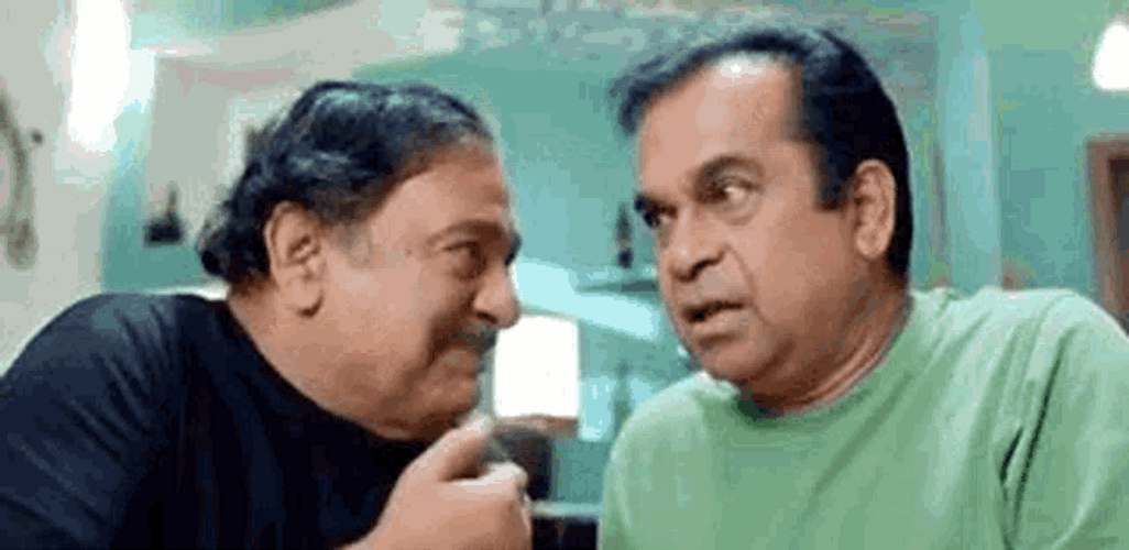 Telugu Chandramoran And Brahmandam Laughing GIF