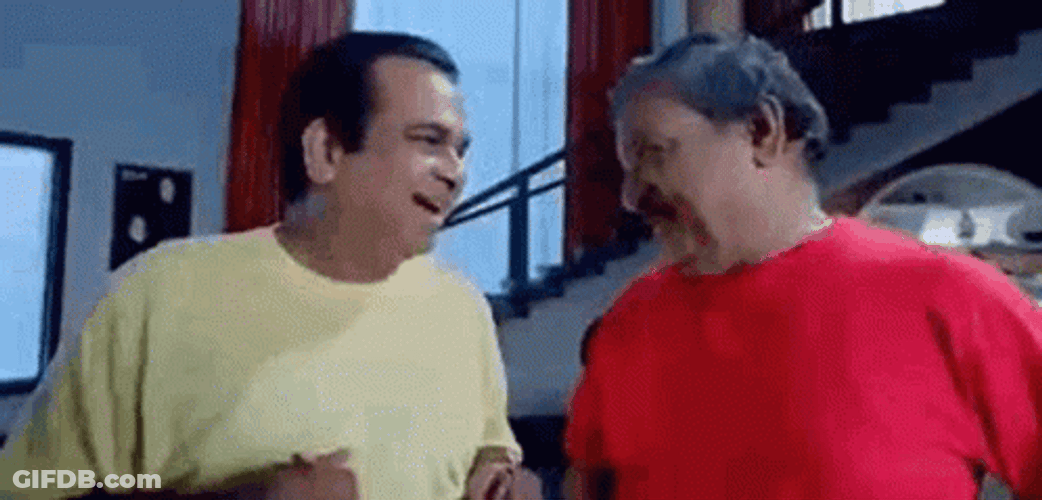 Telugu Chandramoran And Brahmandam Shocked GIF