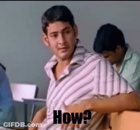 Telugu Mahesh Babu Asking How GIF