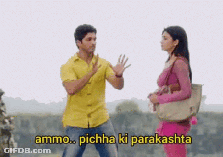 Telugu Race Gurram Allu Arjun GIF