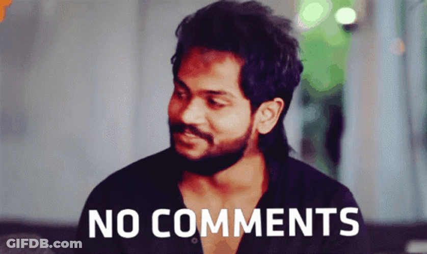 Telugu Shanmukh Jaswanth No Comment GIF
