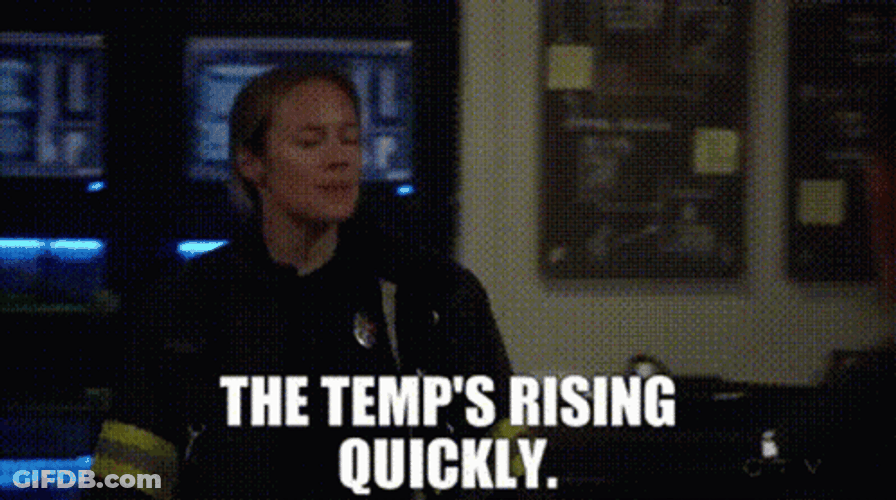 Temperature Is Rising Quickly Station 19 Maya Bishop GIF
