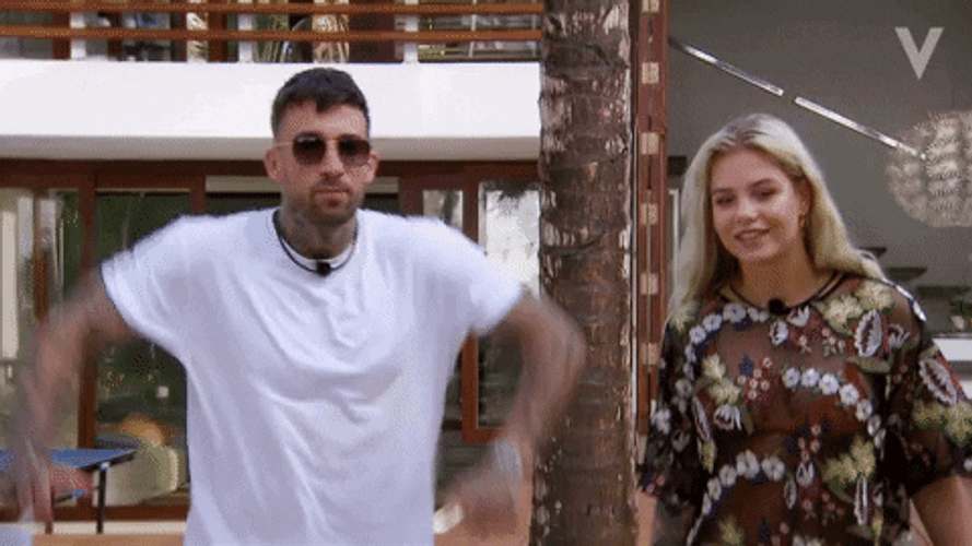 Temptation Island Cast Chicken Dance GIF