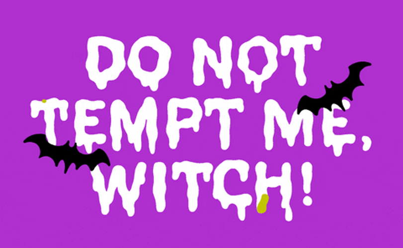 Tempting Do Not Tempt Me Witch GIF