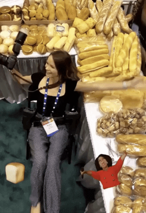 Tempting Excited Loaf Of Bread GIF