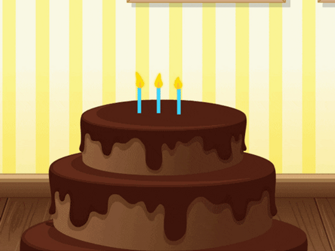 Tempting Hungry Happy Birthday GIF