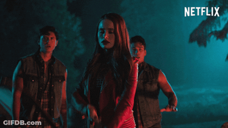 Tenacious Woman Archery Shot Riverdale GIF
