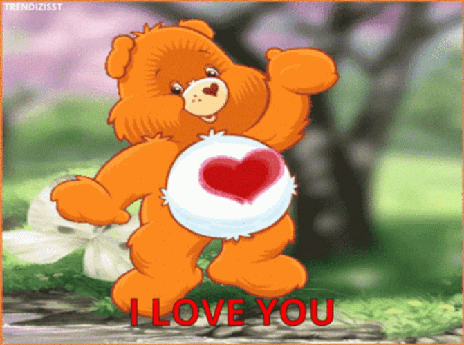 Tender Heart Care Bear GIF