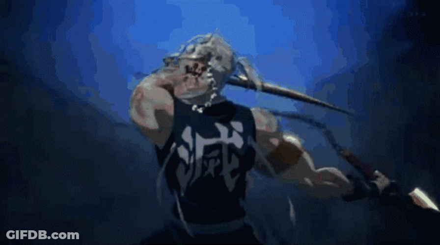 Tengen Vs Gyutaro Brutal Bloody Conflict GIF