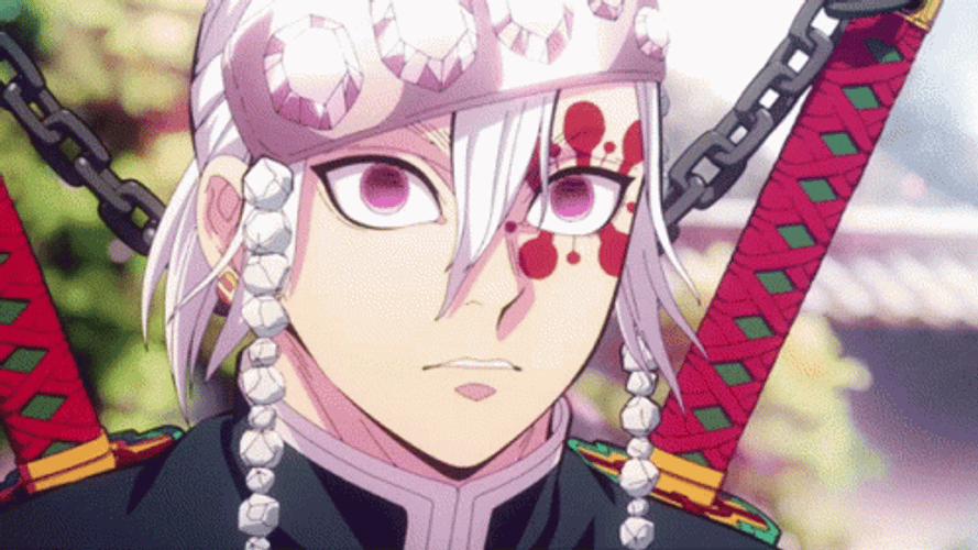 Tengen Vs Gyutaro Foerce Eyes Demon Slayer GIF