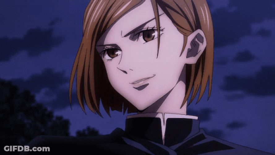 Tengen Vs Gyutaro Nobara Kugisaki Battle Ready GIF