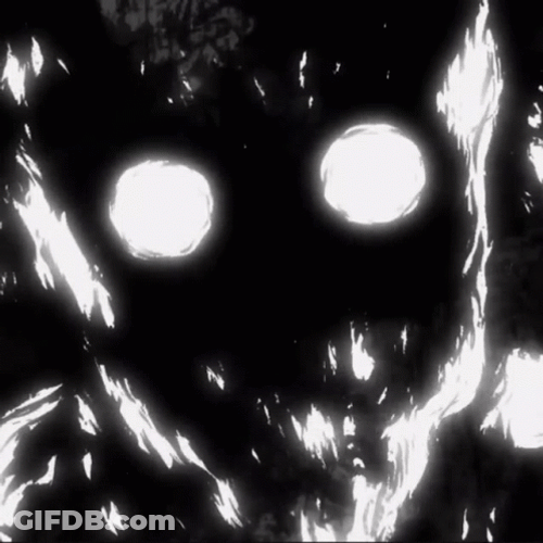 Tengen Vs Gyutaro Shadow Creature Demon Slayer GIF