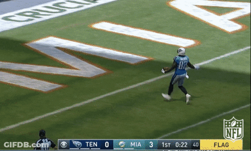 Tennessee Titans Delanie Walker Touchdown GIF