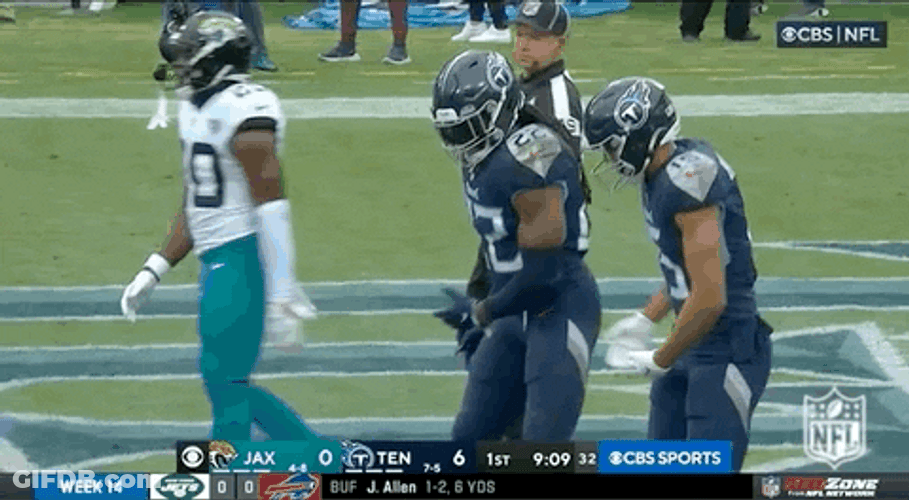 Tennessee Titans Players Dancing GIF